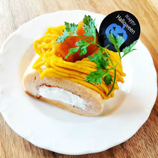 ハロウィンケーキの写真