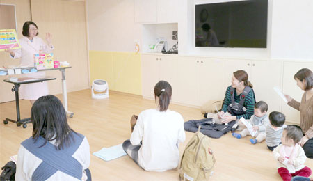 離乳食教室の写真