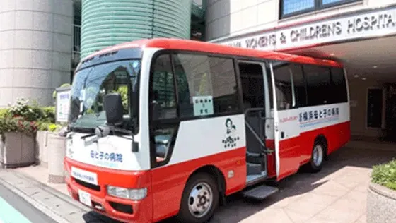 シャトルバスの写真