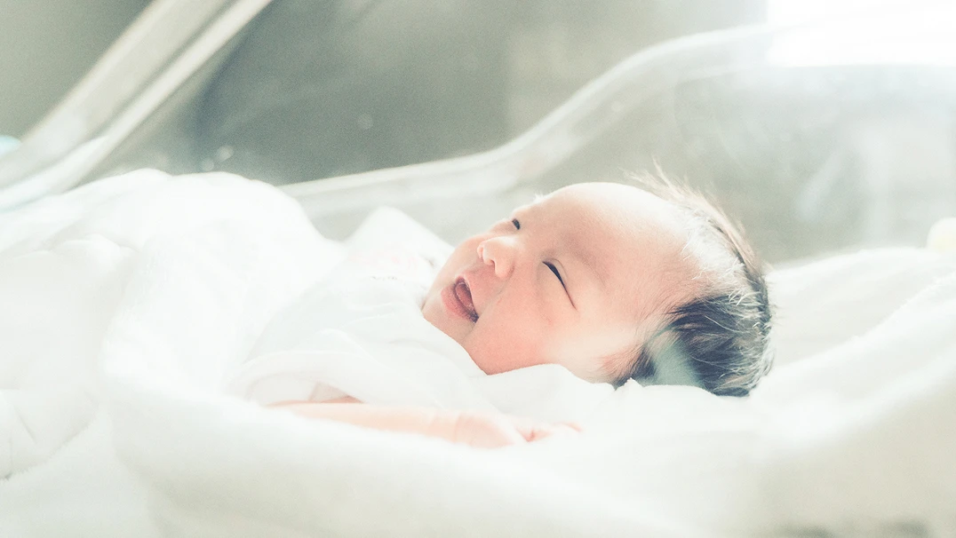 赤ちゃんの写真