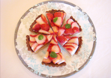 いちごタルトの写真