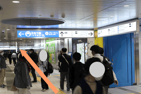 相鉄・東急直通線新横浜駅「4A」出口